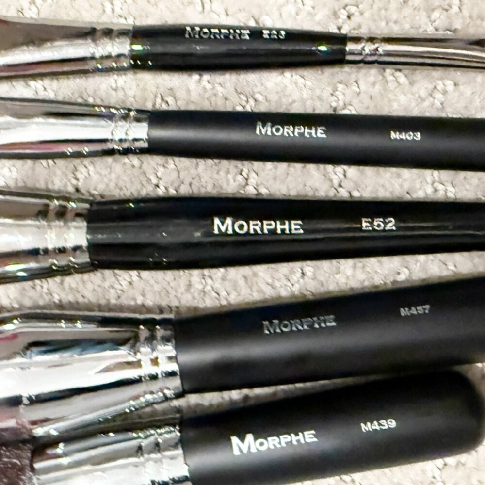 ALL NEW MORPHE MAKEUP BRUSHES BUNDLE LOT (5) - Picture 2 of 4